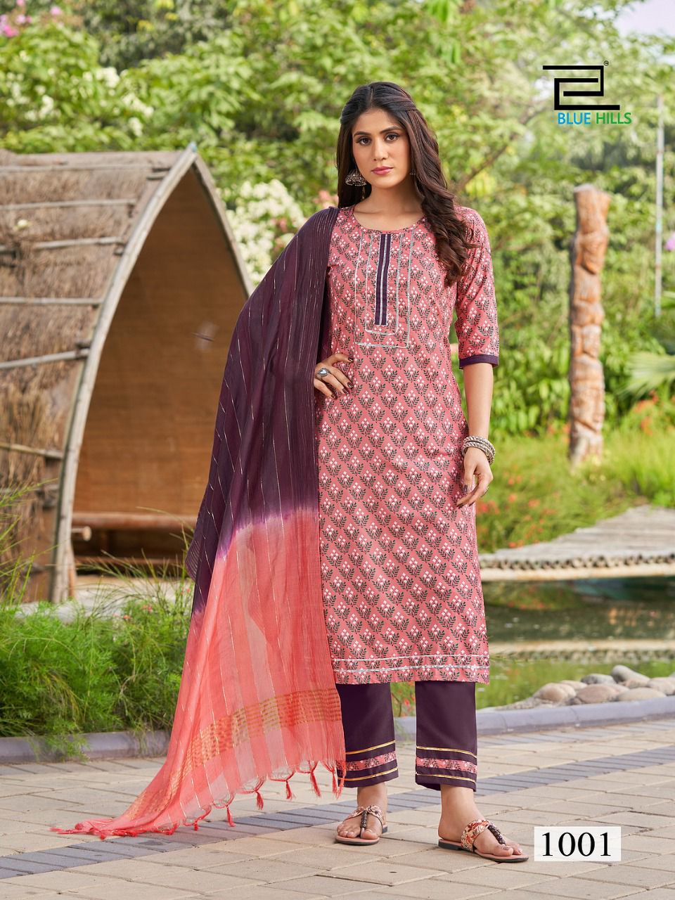 Blue Hills Lockup 1 Rayon Festive Wear Designer Rayon Ready Made Collection